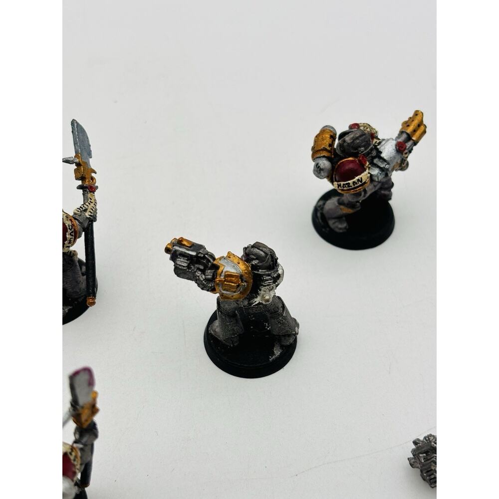 Warhammer 40K Space Marines Grey Knights Metal OOP Squad Games Workshop Rare - Picture 10 of 16